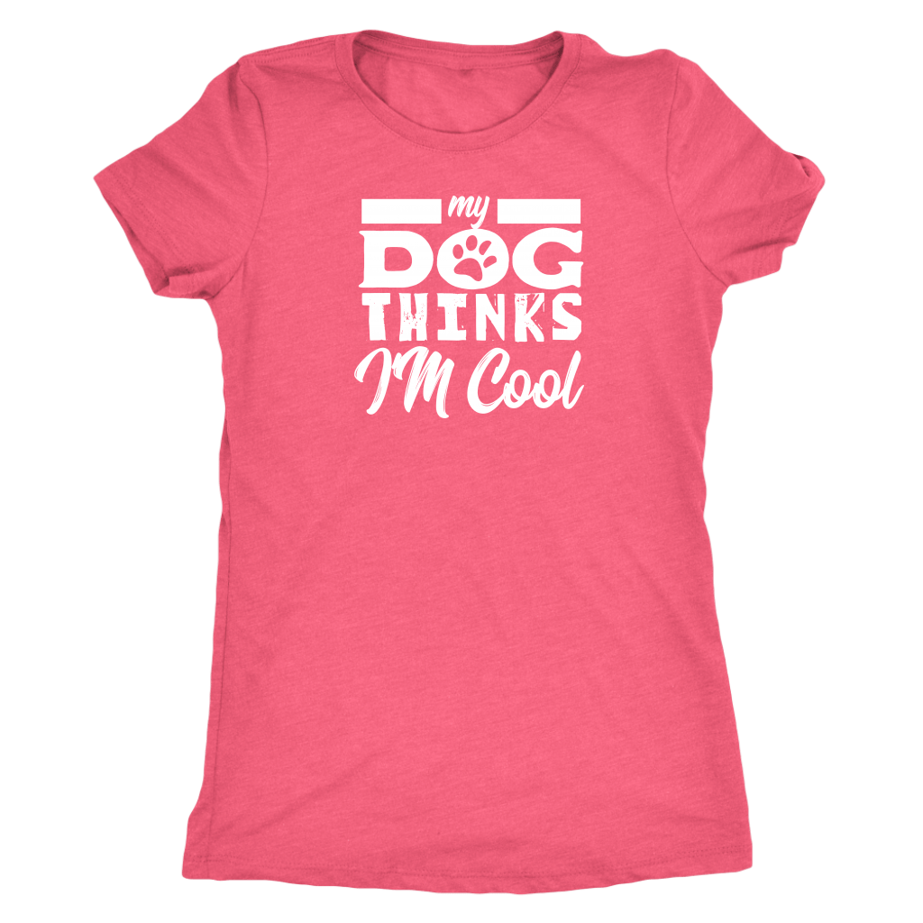 Dog Thinks Women's Shirt - M&W CANINE SHOP