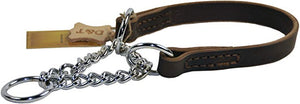 Leather Martingale Collar - M&W CANINE SHOP