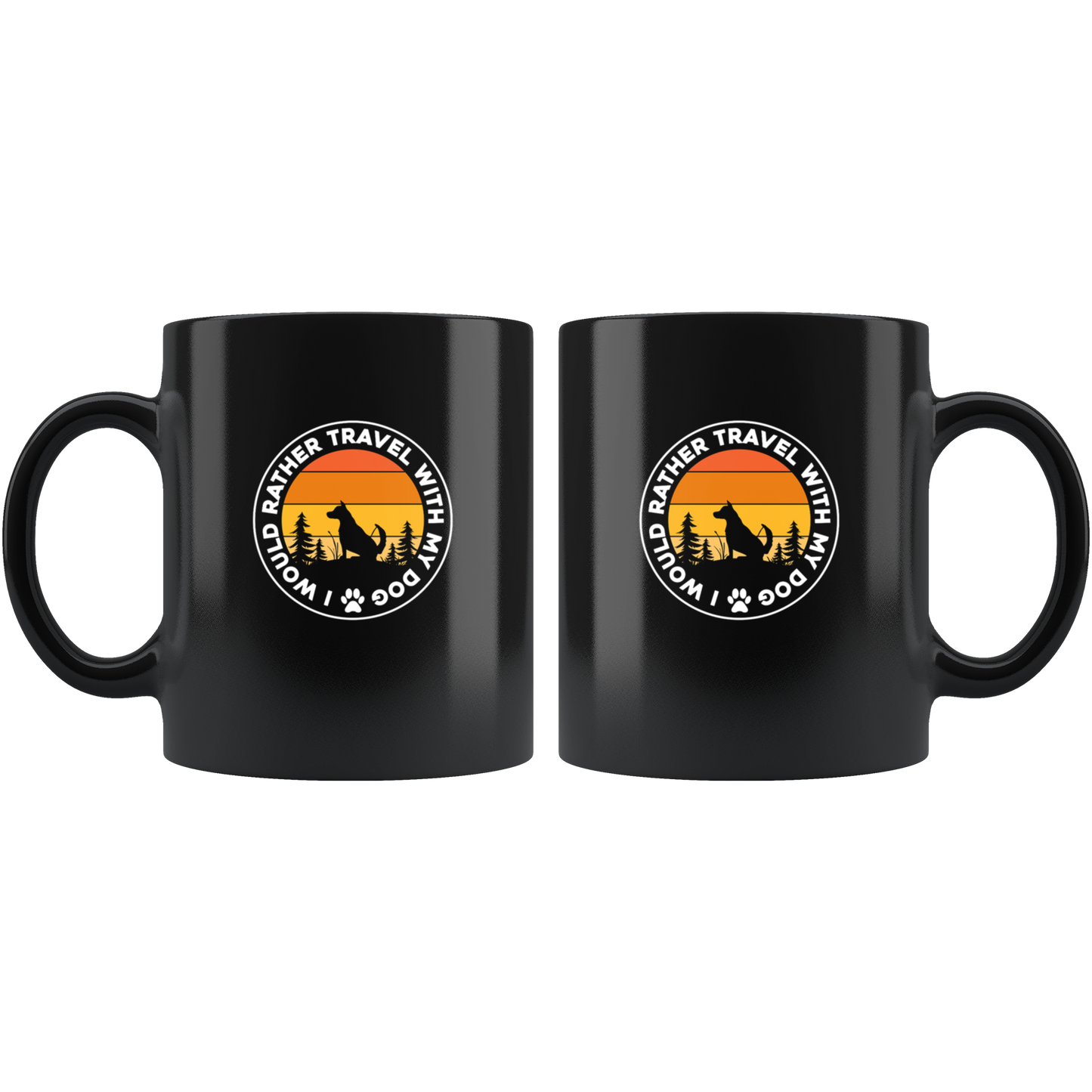Travel With Dog Mug