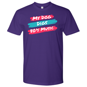 80's Music Men's Shirt - M&W CANINE SHOP