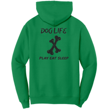Load image into Gallery viewer, Dog_Life-Unisex_Hoodie_Kelly_Mockup.png