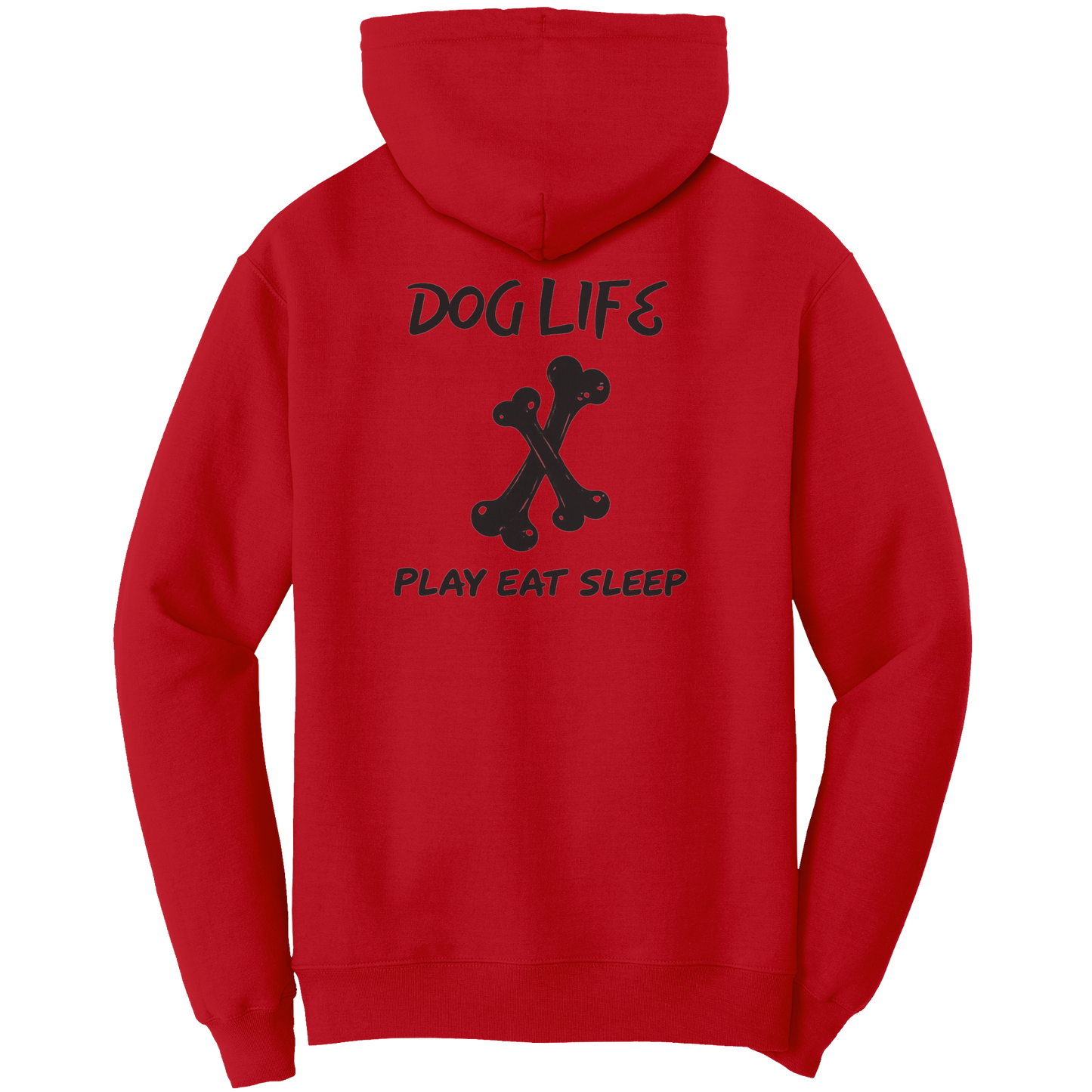 Dog_Life-Unisex_Hoodie_Red_Mockup.png