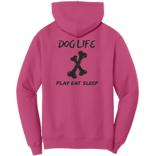 Load image into Gallery viewer, Dog_Life-Unisex_Hoodie_Sangria_Mockup.png