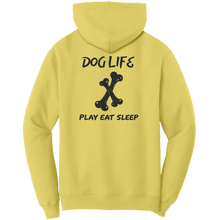 Load image into Gallery viewer, Dog_Life-Unisex_Hoodie_Yellow_Mockup.png