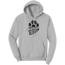 Load image into Gallery viewer, Dogs_Over_People_Hoodie_Ash_Front_Mockup.png_15618461