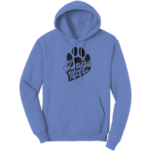 Load image into Gallery viewer, Dogs_Over_People_Hoodie_Carolina_Blue_Front_Mockup.png_15618462