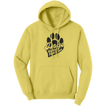 Load image into Gallery viewer, Dogs_Over_People_Hoodie_Yellow_Front_Mockup.png_15618468