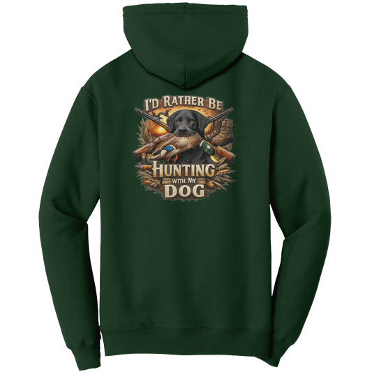 Hunting_With_My_Dog_Hoodie_Dark_Green_Back_Mockup.png