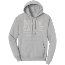 Load image into Gallery viewer, MW_Canine__Unisex_Hoodie_Ash_Front_Mockup.png