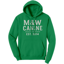 Load image into Gallery viewer, MW_Canine__Unisex_Hoodie_Kelly_Front_Mockup.png