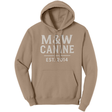 Load image into Gallery viewer, MW_Canine__Unisex_Hoodie_Sand_Front_Mockup.png