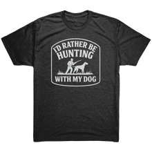 Load image into Gallery viewer, Rather_Be_Hunting_With_My_Dog_Vintage_Black_Mockup.png