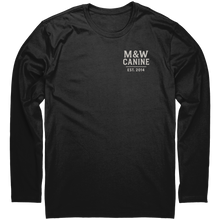 Load image into Gallery viewer, WORKTRAINBITE_Long_Sleeve_Tee___Black_Mockup.png