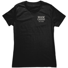 Load image into Gallery viewer, WORKTRAINBITE_Womens_Tee_Black_Mockup.png_15588162