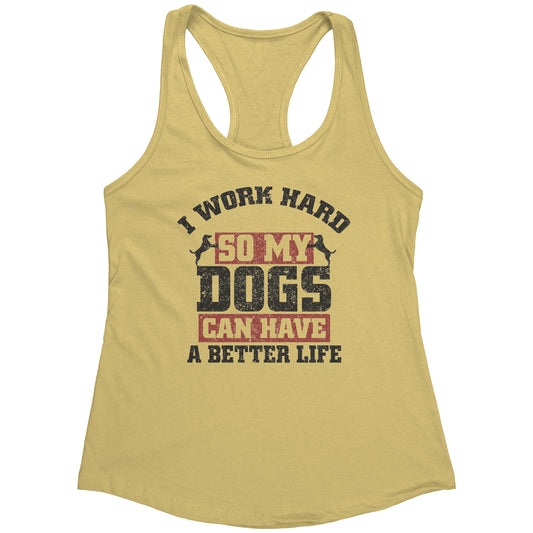 Work Hard Women's Tank