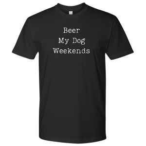 Beer & Weekends Men's Shirt - M&W CANINE SHOP