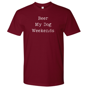 Beer & Weekends Men's Shirt - M&W CANINE SHOP