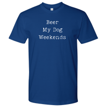 Load image into Gallery viewer, Beer &amp; Weekends Men&#39;s Shirt - M&amp;W CANINE SHOP