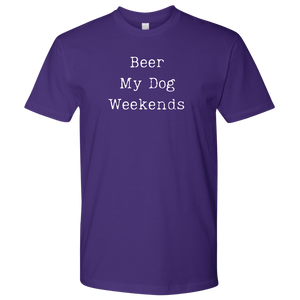 Beer & Weekends Men's Shirt - M&W CANINE SHOP