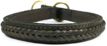 Load image into Gallery viewer, Braided Leather Choke Collar - M&amp;W CANINE SHOP