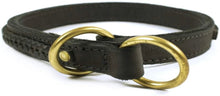 Load image into Gallery viewer, Braided Leather Choke Collar - M&amp;W CANINE SHOP