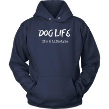 Load image into Gallery viewer, Dog Life Lifestyle Unisex Hoodie - M&amp;W CANINE SHOP