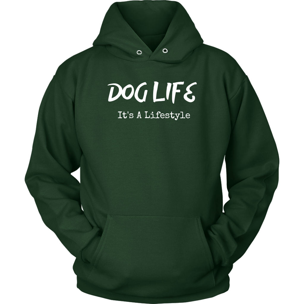 Dog Life Lifestyle Unisex Hoodie - M&W CANINE SHOP