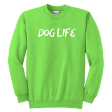 Load image into Gallery viewer, Dog Life Youth Crewneck - M&amp;W CANINE SHOP
