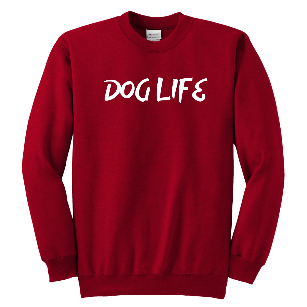 Dog Life Youth Crewneck - M&W CANINE SHOP