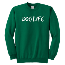 Load image into Gallery viewer, Dog Life Youth Crewneck - M&amp;W CANINE SHOP