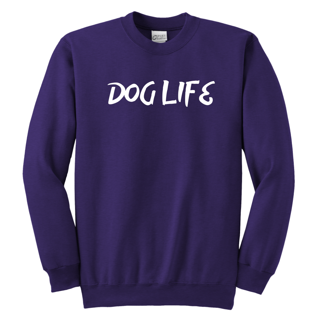 Dog Life Youth Crewneck - M&W CANINE SHOP