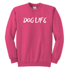 Load image into Gallery viewer, Dog Life Youth Crewneck - M&amp;W CANINE SHOP