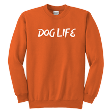 Load image into Gallery viewer, Dog Life Youth Crewneck - M&amp;W CANINE SHOP