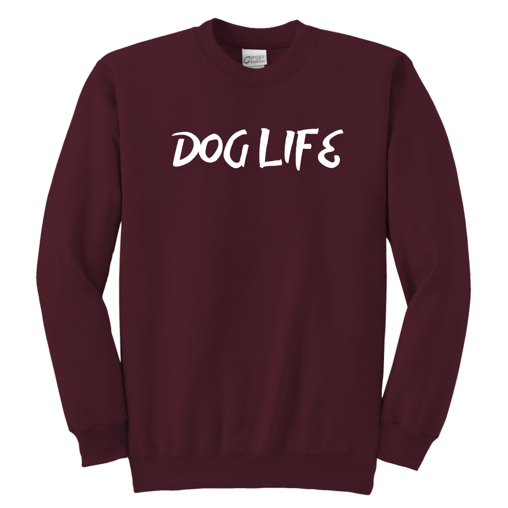 Dog Life Youth Crewneck - M&W CANINE SHOP