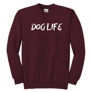 Dog Life Youth Crewneck - M&W CANINE SHOP