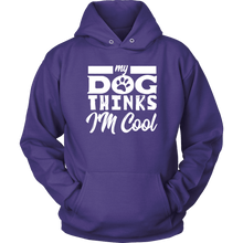 Load image into Gallery viewer, Dog Thinks Hoodie - Unisex - M&amp;W CANINE SHOP