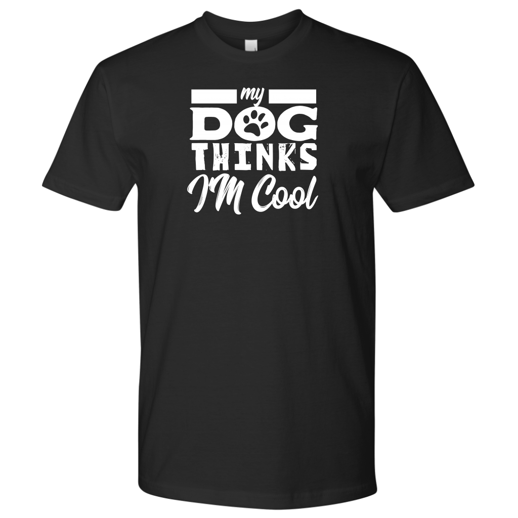 Dog Thinks Men's Shirt - M&W CANINE SHOP