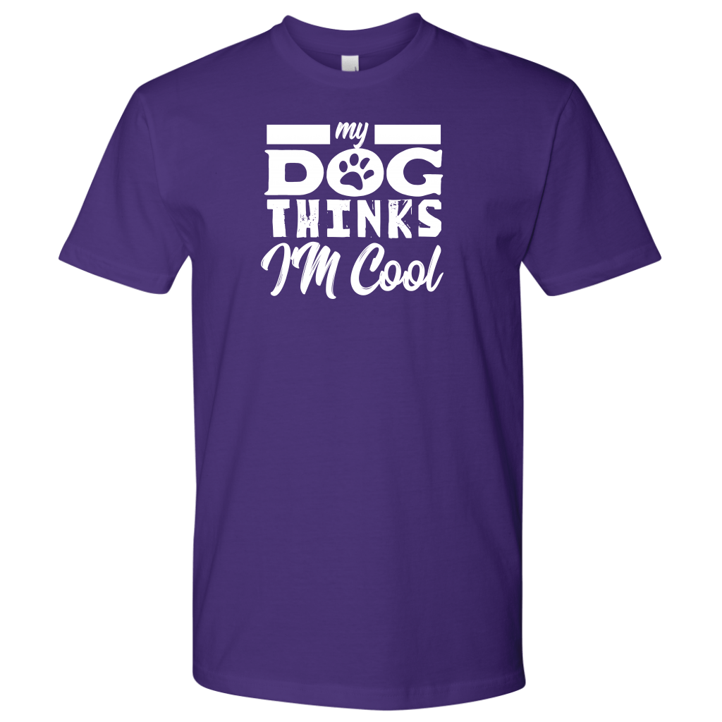 Dog Thinks Men's Shirt - M&W CANINE SHOP
