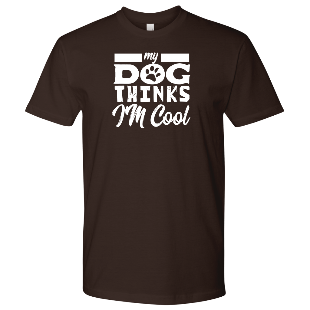 Dog Thinks Men's Shirt - M&W CANINE SHOP