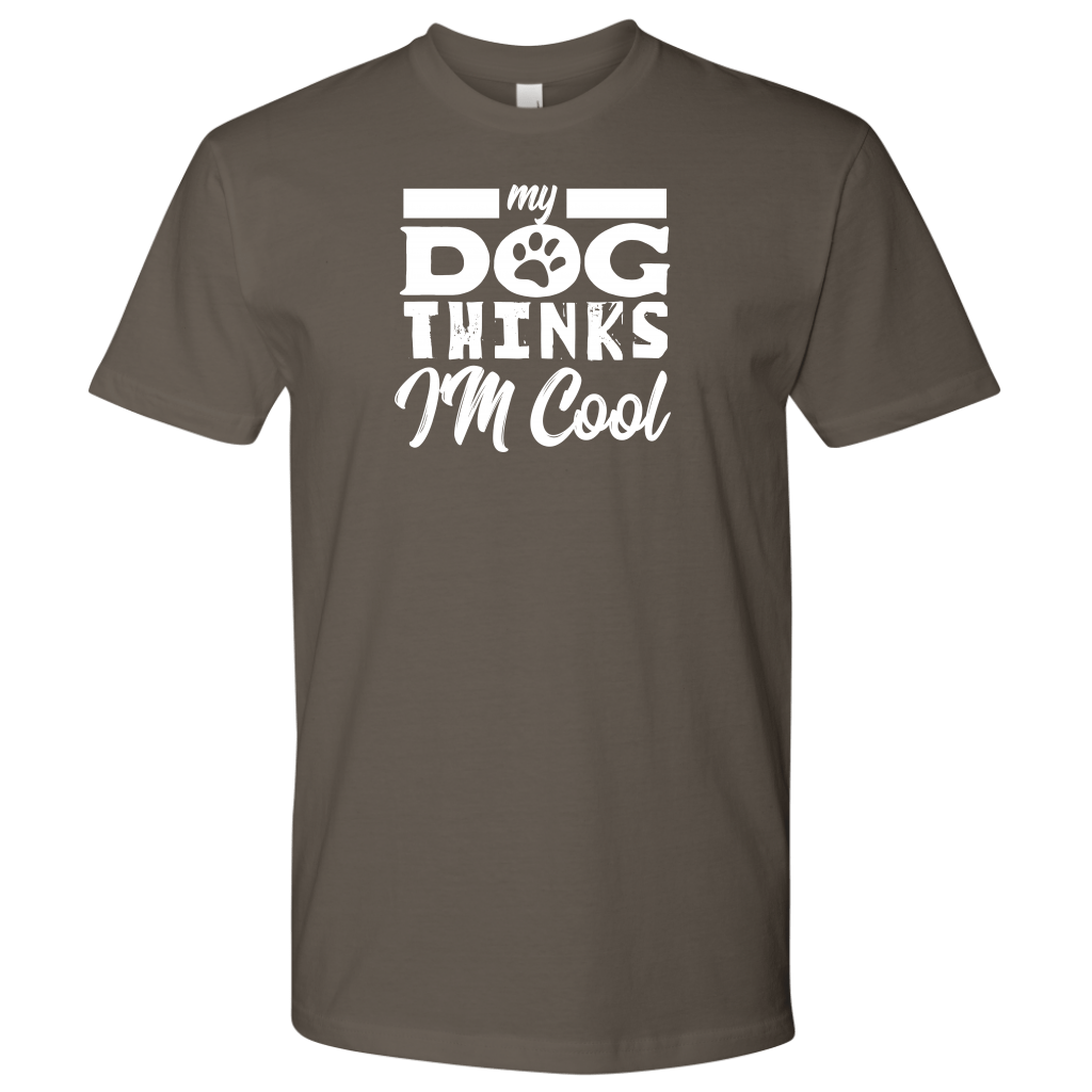 Dog Thinks Men's Shirt - M&W CANINE SHOP