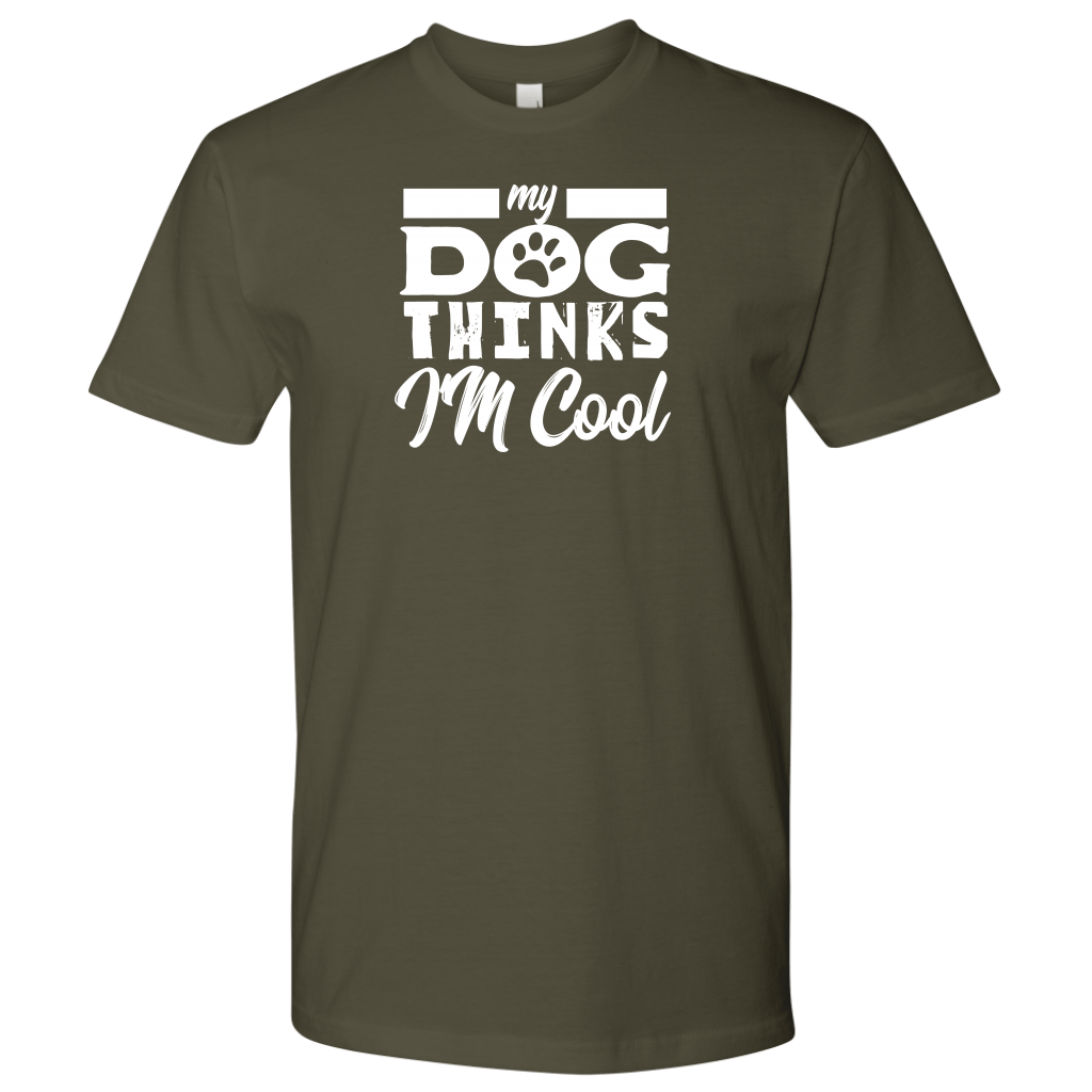 Dog Thinks Men's Shirt - M&W CANINE SHOP