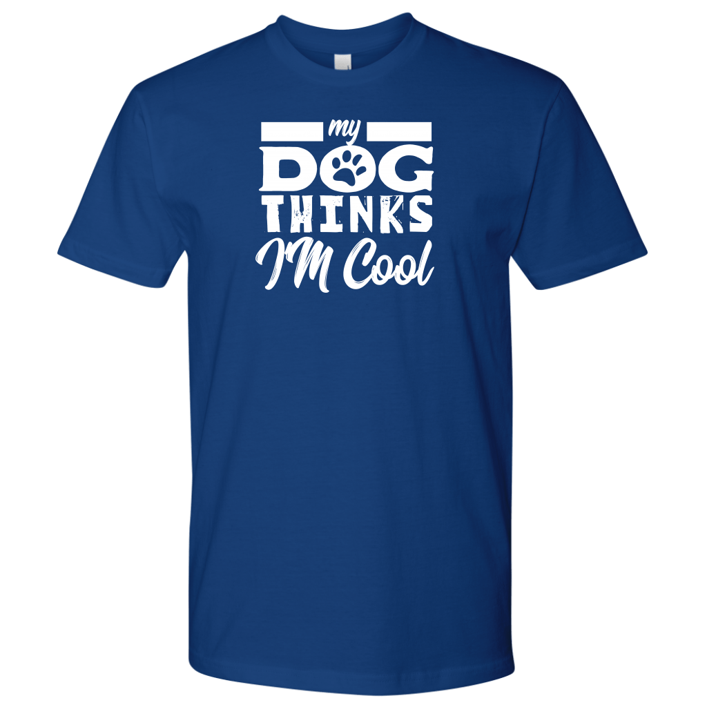 Dog Thinks Men's Shirt - M&W CANINE SHOP