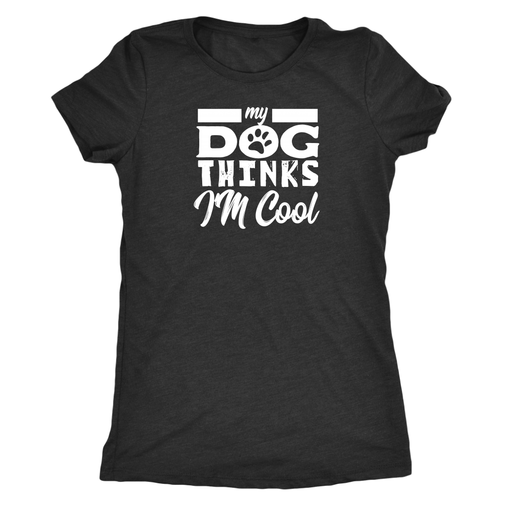 Dog Thinks Women's Shirt - M&W CANINE SHOP