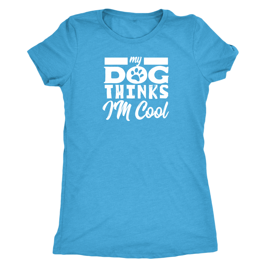 Dog Thinks Women's Shirt - M&W CANINE SHOP