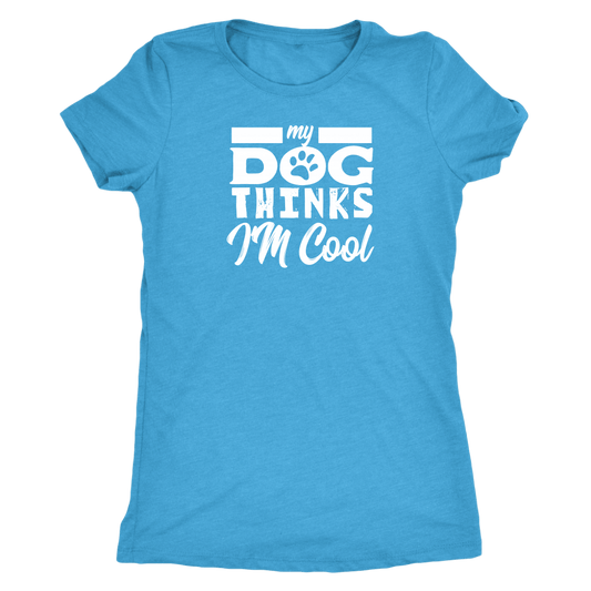 Dog Thinks Women's Shirt - M&W CANINE SHOP