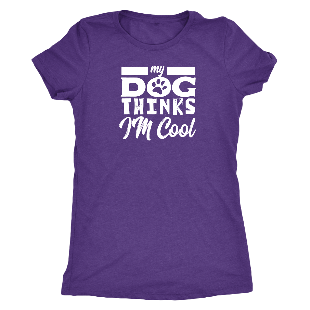 Dog Thinks Women's Shirt - M&W CANINE SHOP