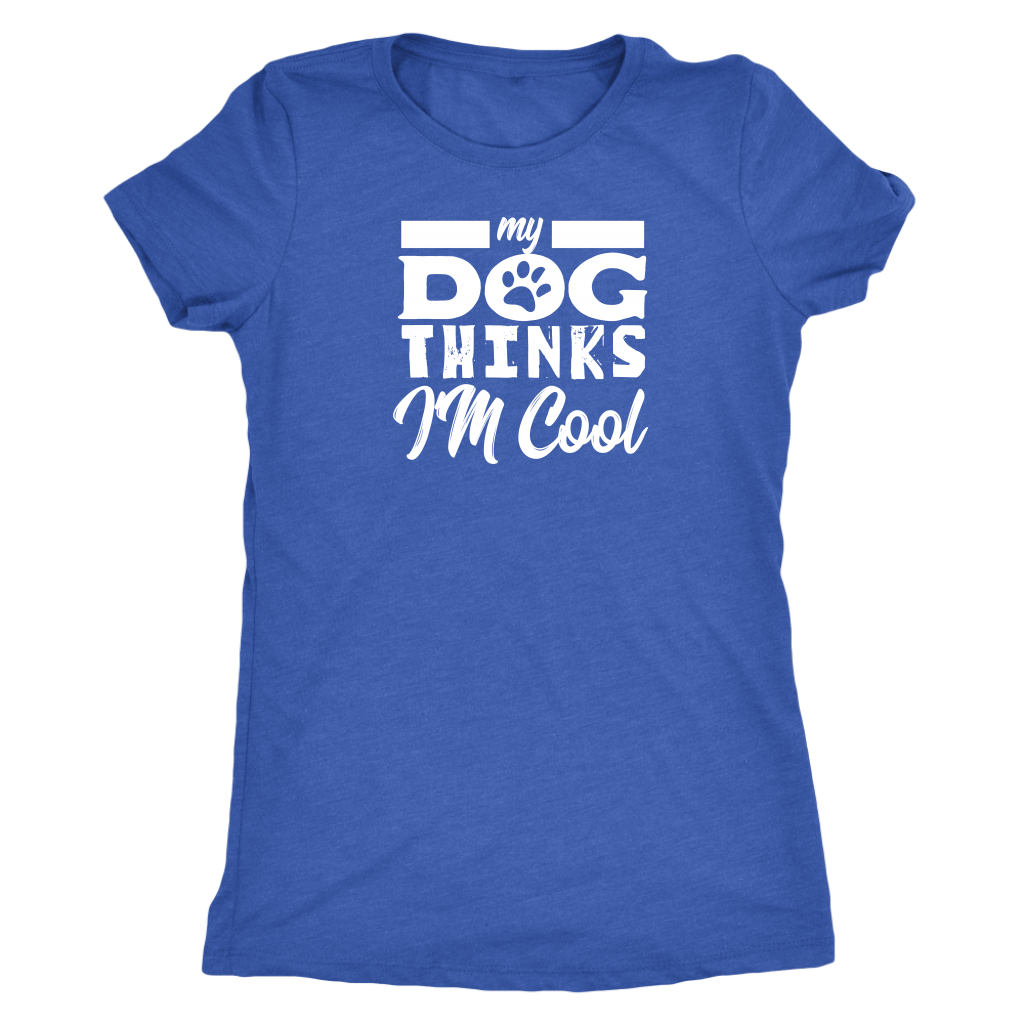 Dog Thinks Women's Shirt - M&W CANINE SHOP
