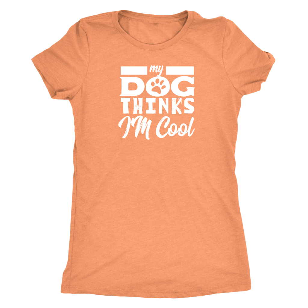 Dog Thinks Women's Shirt - M&W CANINE SHOP