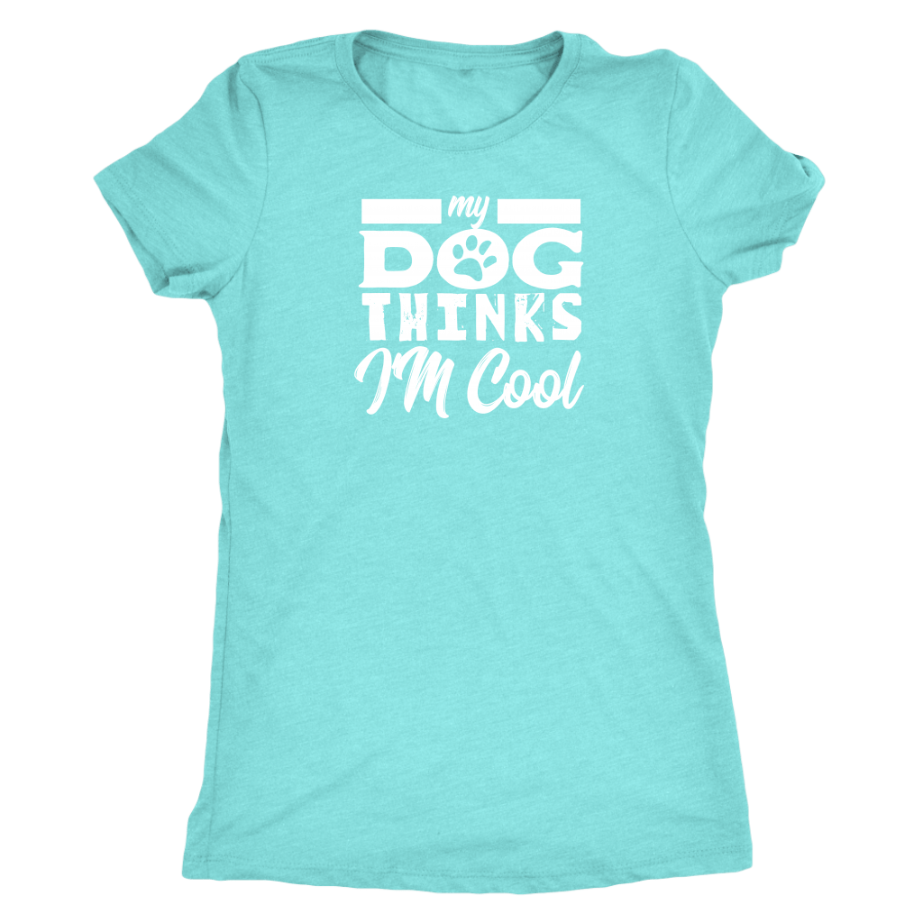 Dog Thinks Women's Shirt - M&W CANINE SHOP