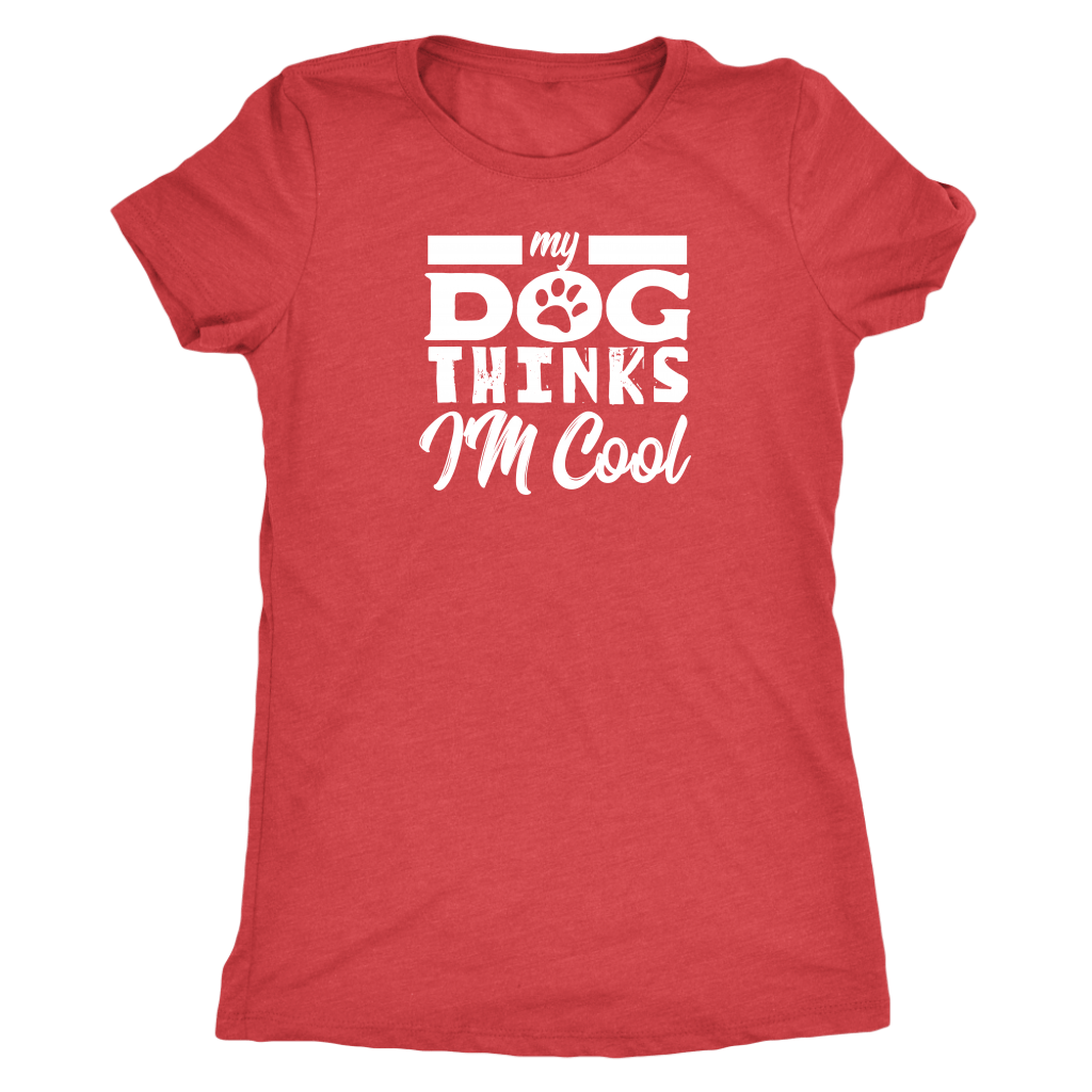 Dog Thinks Women's Shirt - M&W CANINE SHOP